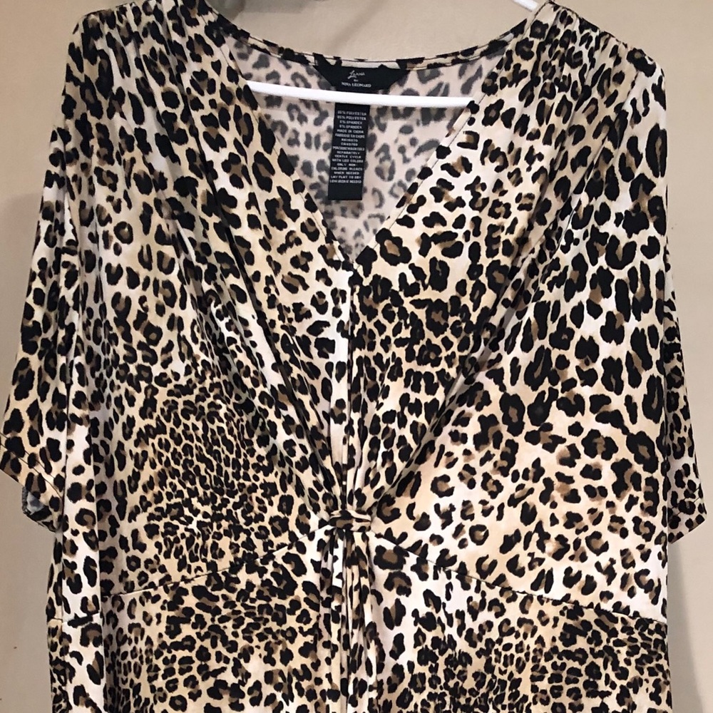 Lennie for Nina Leonard - Leopard 3x Dress 🤎